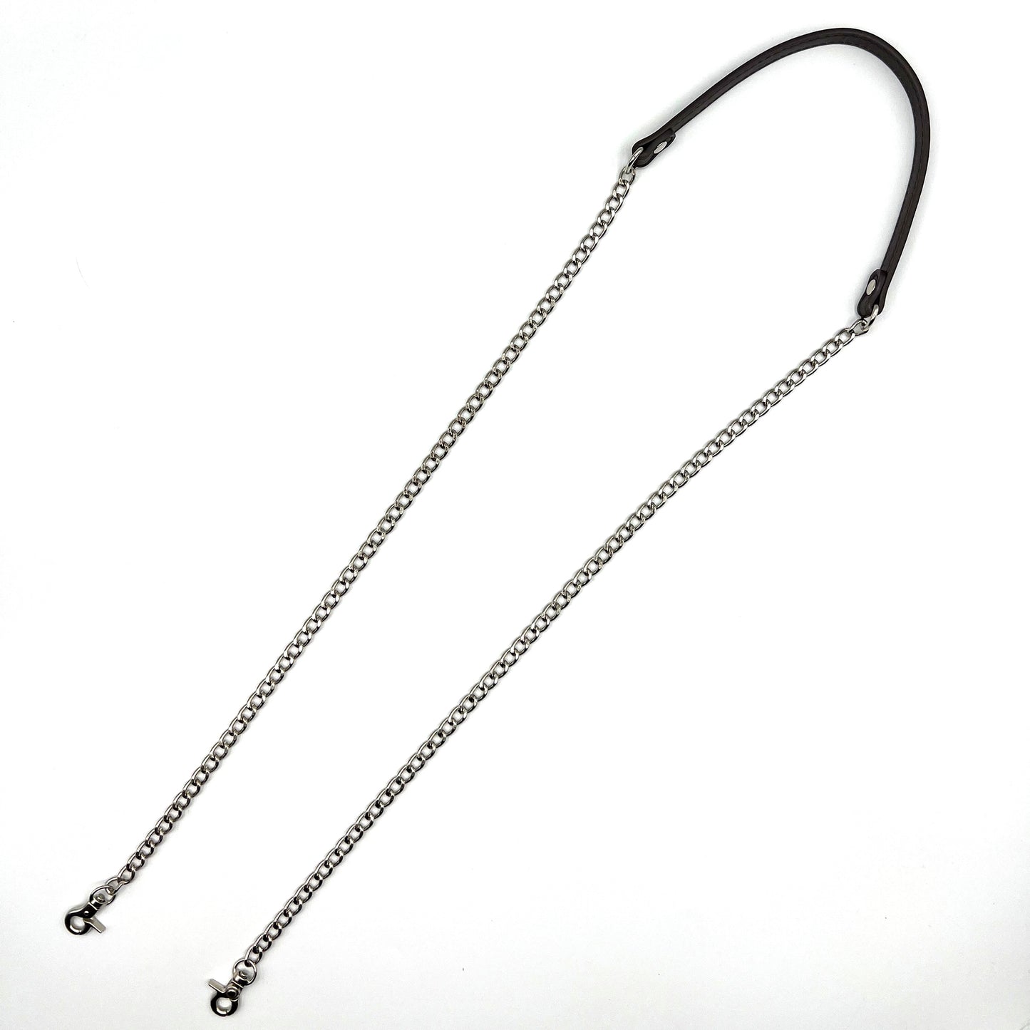 Shoulder Strap with chain and black leather